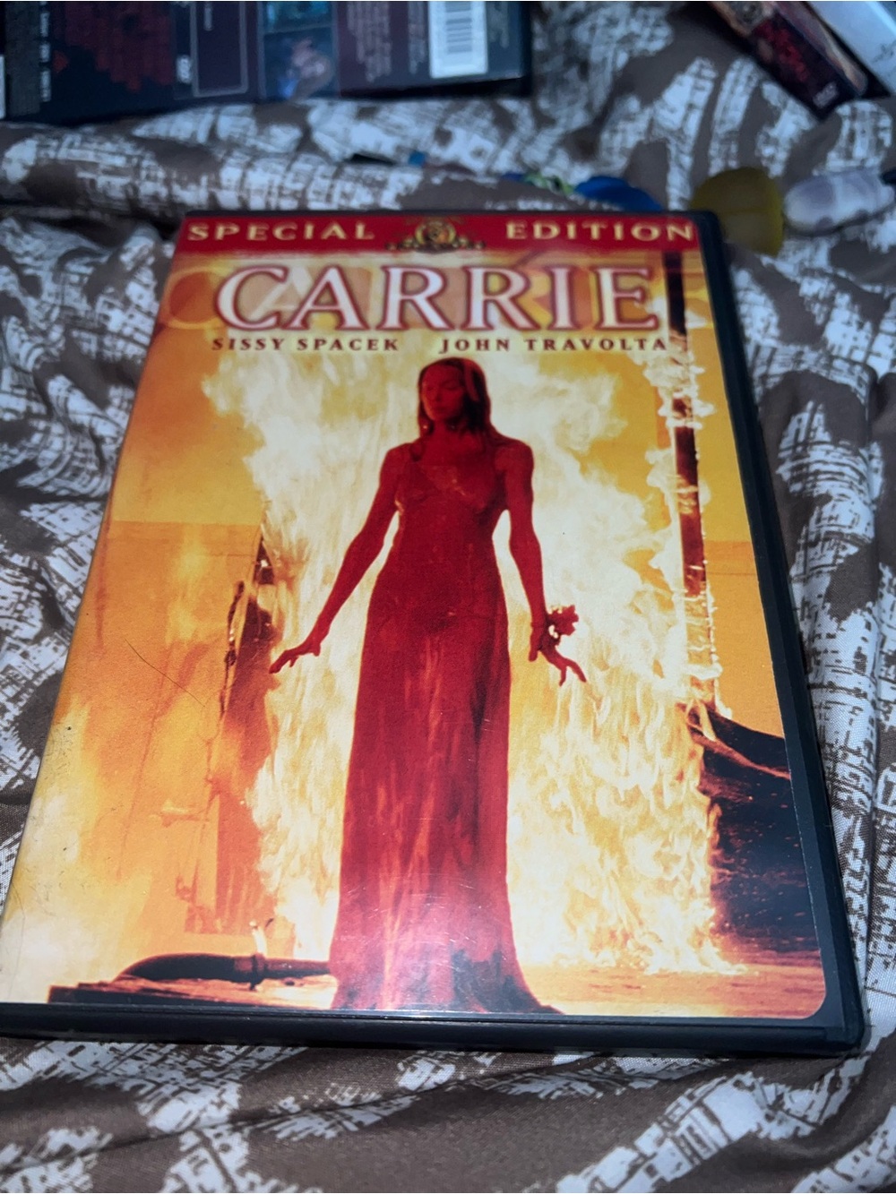 Carrie Special Edition DVD - Orange/Red Cover